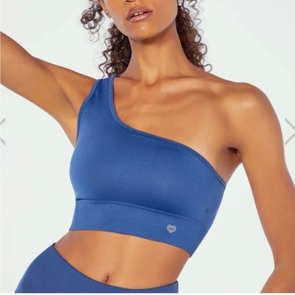 NWT Wildfox One Shoulder Sports Bra Medium - Picture 1 of 4